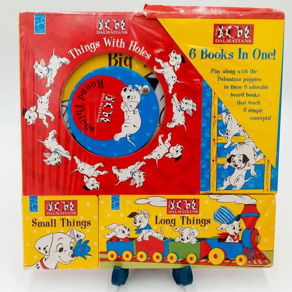 Vintage 101 Dalmatians Book Set New Old Stock 6 Books Collection Disney Dog Movi - Picture 1 of 8